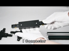 3 przewody Aluminiowa listwa handlowa Spotlight Tor szynowy biała