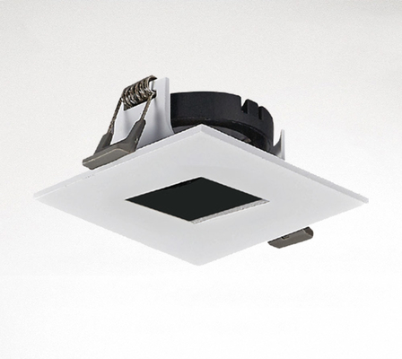 White Square Mr16 LED Obudowa Powłoka proszkowa Powierzchnia wykończona