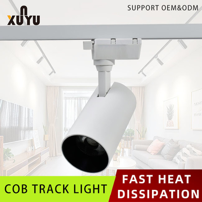 Komercyjne oświetlenie szynowe LED Anti Glare Cob 3000K 4000K 6500K