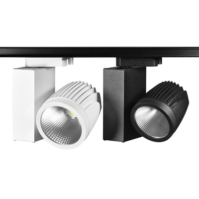 2-przewodowe / 3-przewodowe / 4-przewodowe Cob Track Light Niestandardowe wpuszczane / montowane powierzchniowo