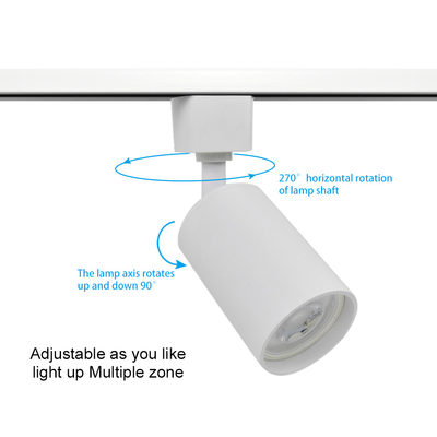 GU10 Obudowa lampy szynowej Led Dwuprzewodowy Trzyprzewodowy Czteroprzewodowy uchwyt reflektora