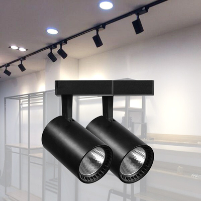 EMC Montowane na powierzchni oświetlenie szynowe LED Super jasne / białe / ciepłe światło COB LED Spotlight
