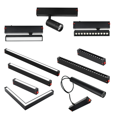 18W 27W Inteligentne zaciemnianie koloru LED Magnetyczna ścieżka reflektor sypialnia salon