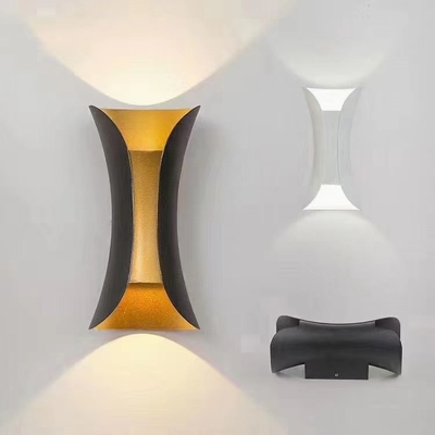 10W Nowoczesna lampa kinkietowa na zewnątrz w górę iw dół Oprawy LED Oświetlenie ścienne Dekoracyjne