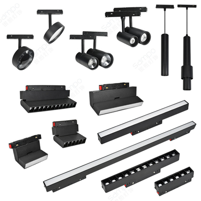 20mm 48V Magnetic Track Light 6W 12W 18W Ściemnialne oświetlenie LED