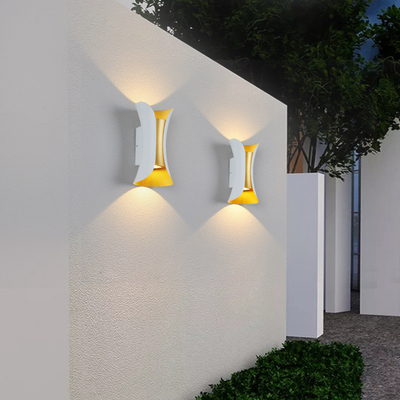 Sand Black Cri80 6W Ip65 Wodoodporne w górę iw dół świecące lampy ścienne LED