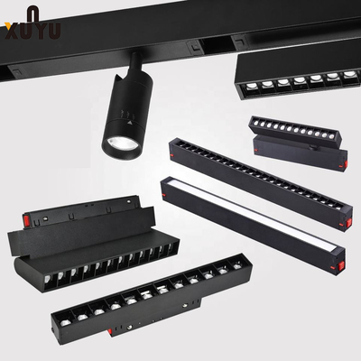 Ip20 Indoor LED Magnetic Track Light Sufitowe liniowe wpuszczane oświetlenie szynowe