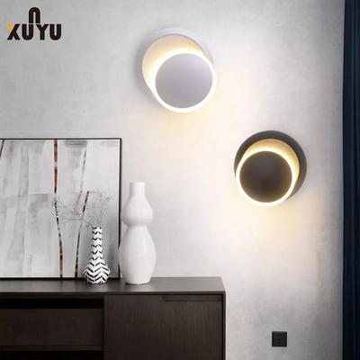 piaskowobiały Linear Indoor Led Wall Lights 360 stopni Swobodny obrót