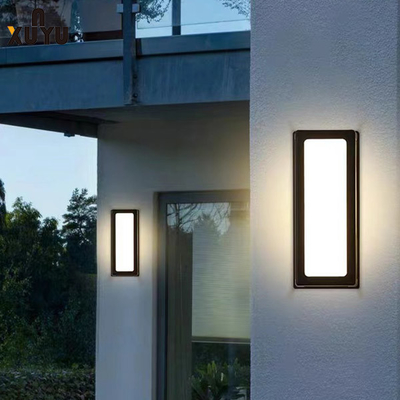 18W 30W Nowoczesne kinkiety LED AC85-265V Nowoczesne kinkiety zewnętrzne Czarne