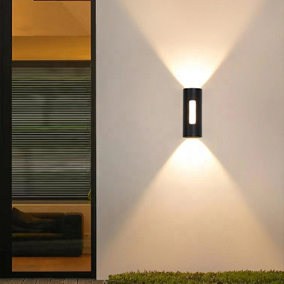 Cylindryczny 12w Garden Up Down Light 3000K Wielokrotny wodoodporny