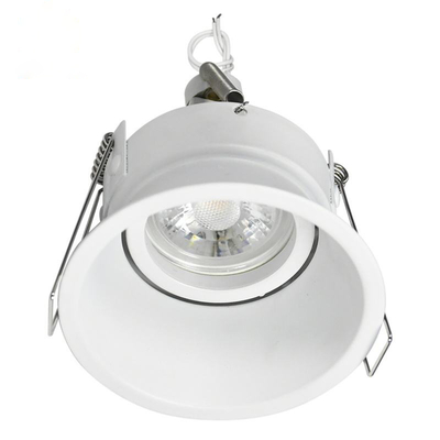 Czysta aluminiowa oprawa wpuszczana Mr16 Downlight Obudowa GU10 Obudowa żarówki