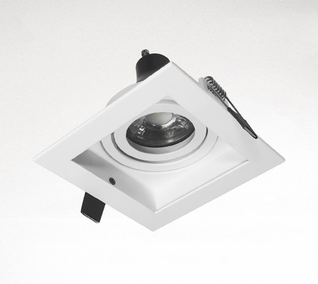 Oprawa Sufitowa Mr16 LED Obudowa Odlewana Aluminiowa Kwadratowa Lekka Ramka