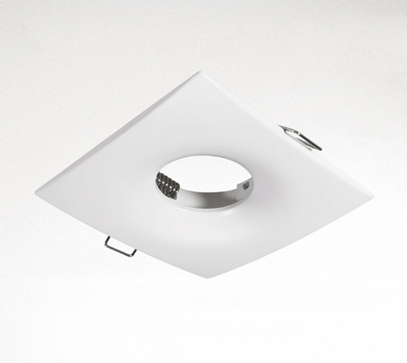 Sufit kwadratowy Mr16 Obudowa oświetleniowa do wbudowania Anti Glare Certyfikat CE EMC