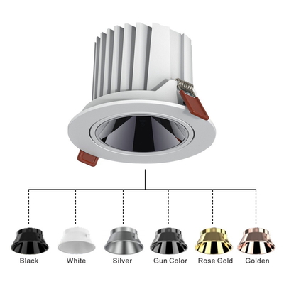 Przełącznik pokrętła OEM Reflektor wpuszczany Downlight Embedded Anti Glare