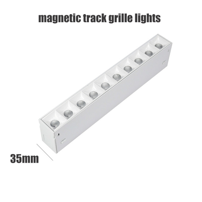 220v 35mm Track Light Magnetyczny 8w 16w 24w Ledowy reflektor liniowy