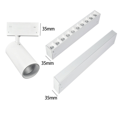OEM AC100-265V Światło śledzenia szyny magnetycznej 3000K/4000K/6000K