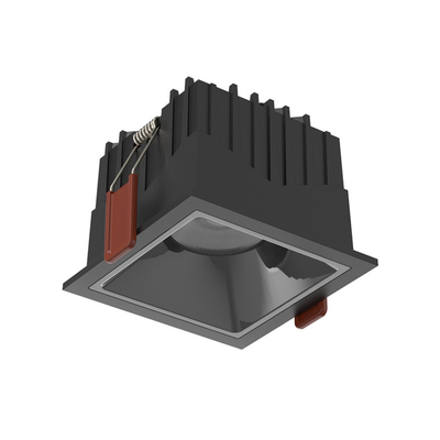 Odlewany ciśnieniowo aluminiowy ściemnialny downlight LED 10W 12W Led Downlight do wbudowania
