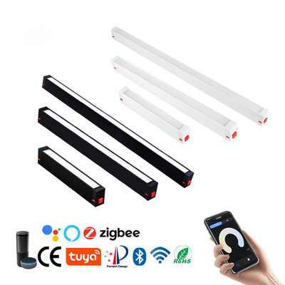 Smart Tuya Magnetyczna lampa ssąca 220 V Domowy salon Światło halogenowe