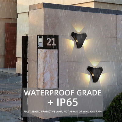 Creative Triangle Hotel Outdoor Garden Kinkiet 9W Wodoodporny