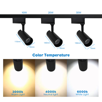 Supermarket Centrum handlowe COB Track Spotlight 20w