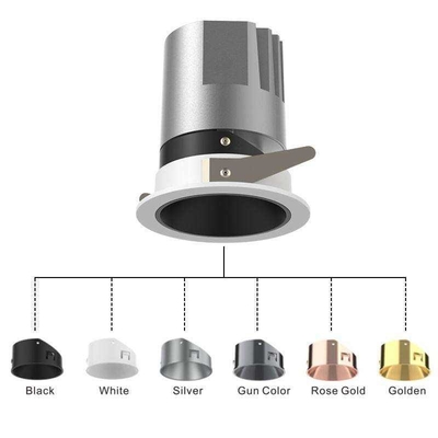2,5-calowy ściemnialny LED Downlight Wpuszczany reflektor LED Cob z wąską krawędzią