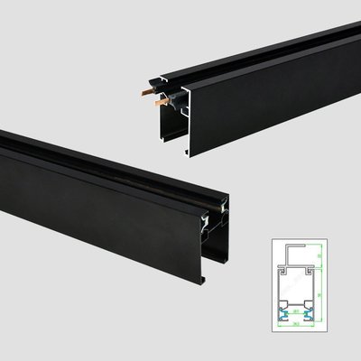 Zawieszenie mostu Zawieszenie drutu 2 prowadnice drutu System szyn aluminiowych