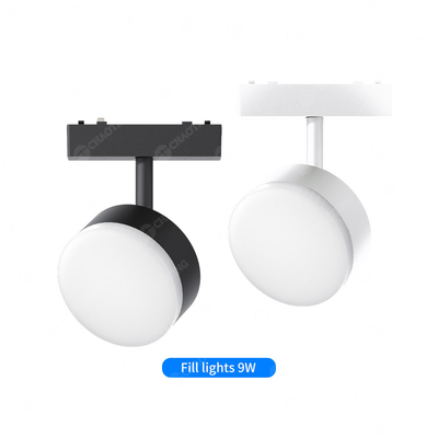 IP20 Magnetyczne reflektory LED 9W Czarne światło wypełniające Dekoracja domu bez światła głównego