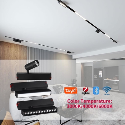Tuya 2.4G Lampa Magnetyczna Sprzedaż hurtowa Wbudowane oświetlenie salonowe oświetlenie komercyjne bez lampy głównej