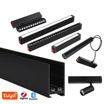 Wbudowane magnesowe światło ścieżkowe Led Liniowe światło