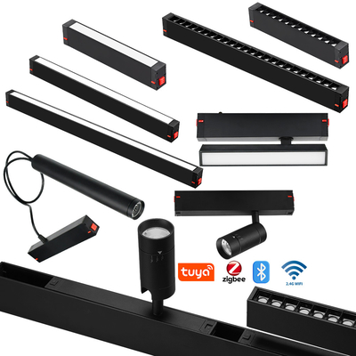 Tuya Smart App 6W 12W Magnetyczna lampa grilla reflektor LED bez oświetlenia głównego